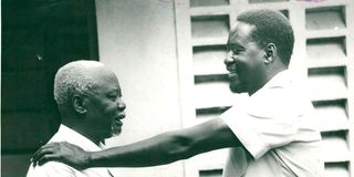 Raila Odinga and Jaramogi Oginga Odinga