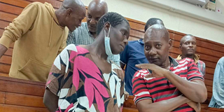 Paul Mackenzie and Shallyne Anindo Temba 