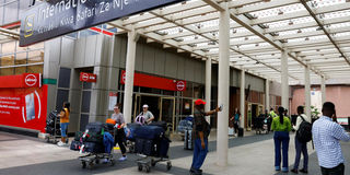 kenyans returning from Dubai aboard Kenya Airways KQ305 flight at jkia
