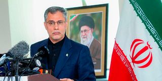 Iran Ambassador to Kenya Ali Gholampour