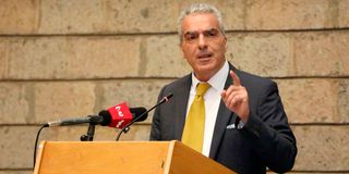 Ambassador of the State Republic of Israel to Kenya, Gideon Behar