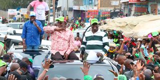 Rigathi Gachagua, Eugene Wamalwa, and Mithika Linturi
