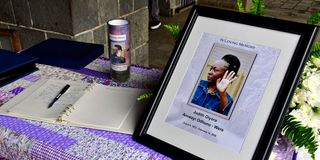 the late Hockey Player Judith Amwayi 