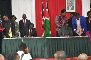 Ruto Raila MOU signing kicc