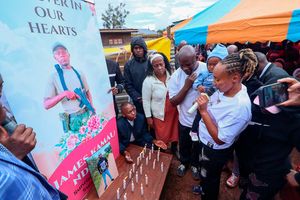 Jane Karinge, widow of the late James Kamau Ndung’u