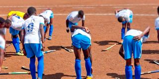 Kisumu Youngstars Hockey Club players 