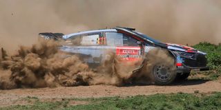 Belgian driver Thierry Neuville 