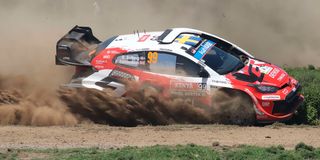 Swedish driver Oliver Solberg 