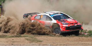 Toyota Gazoo racing's Takamoto Katsuta 