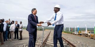 Ruto launching SGR in Narok