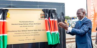 Ruto launching SGR in Narok