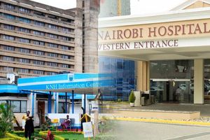 The Kenyatta National Hospital and the Nairobi Hospital.