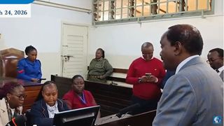 kalonzo in court for tuju