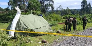 Makaburini cemetery in Kericho