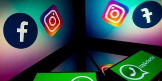 Facebook, WhatsApp and Instagram