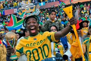 South Africa fan