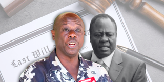 Rigathi Gachagua and Nderitu Gachagua