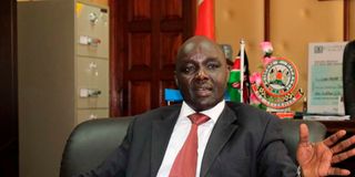 Mr John Kachapin West Pokot governor