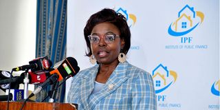 Controller of Budget Margaret Nyakang’o 