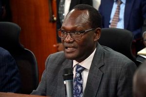 The Principal Secretary (PS) National Treasury Chris Kiptoo 