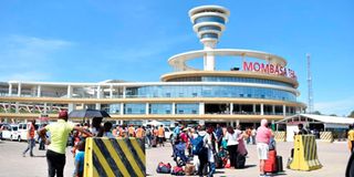 Travellers flock to the coast