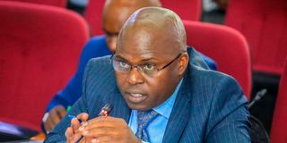 Nairobi County Assembly Clerk Edward Gichana