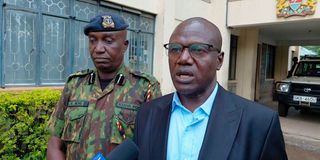 Nyando Deputy County Commissioner Elijah Maranga