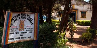 Maseno police station in Kisumu