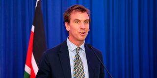 British High Commission Chargé d’Affaires Dr Ed Barnett. 