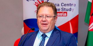 Russian Ambassador to Kenya Vsevolod Tkachenko