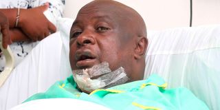 Vihiga Senator Godfrey Osotsi recuperates at Karen Hospital