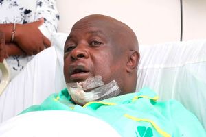 Vihiga Senator Godfrey Osotsi recuperates at Karen Hospital