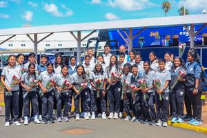Members of India women’s football team ‘Blue Tigresses’ 