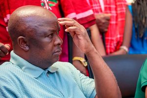 Vihiga Senator Godfrey Osotsi speaks after attack