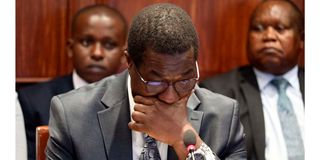 Wandayi before MPs