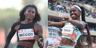 America's Maia McCoy and Twanisha "TeeTee" Terry 
