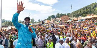 Ruto in Kisii