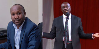 Stabex International Ltd chairman Jackson Chebett Rigathi Gachagua. 