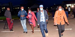 Family members of the late Caroline Wanjiku Maina