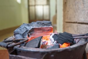 Burning jiko