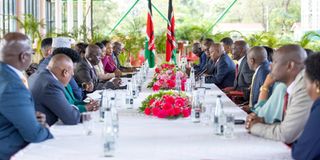 ODM-UDA State House Meeting
