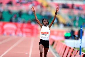Diana Wanza athletics