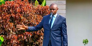 Speaker of Nyandarua County Assembly Stephen Waiganjo Wachira