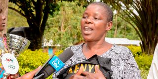 Jacqueline Nakhumicha, mother to trailblazing basketballer Madina Okot,
