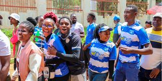 AFC Leopards fans