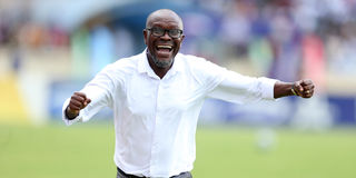 Gor Mahia head coach Charles Akannor