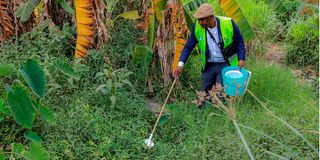Community Health Promoter William Omwansa