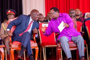 William Ruto and Francis Atwoli