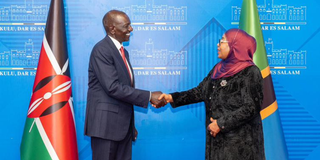 William Ruto and Samia Suluhu