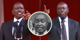 William Ruto and Rigathi Gachagua